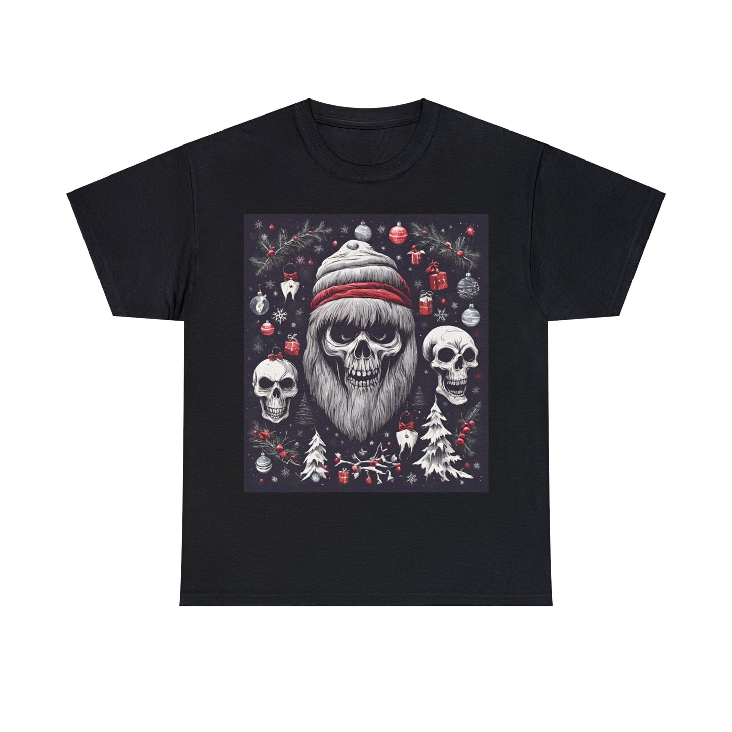 Spooky Christmas Unisex Heavy Cotton Tee