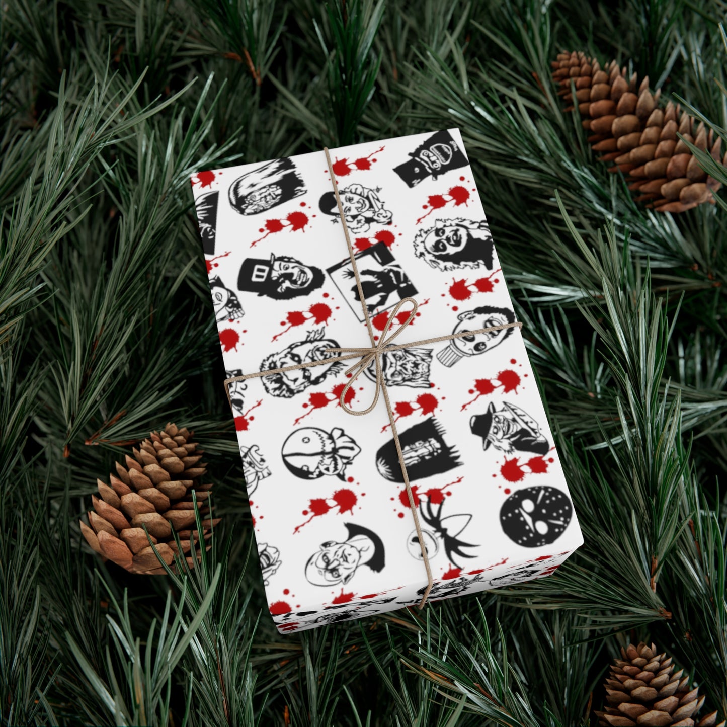 Horror Gift Wrap Papers