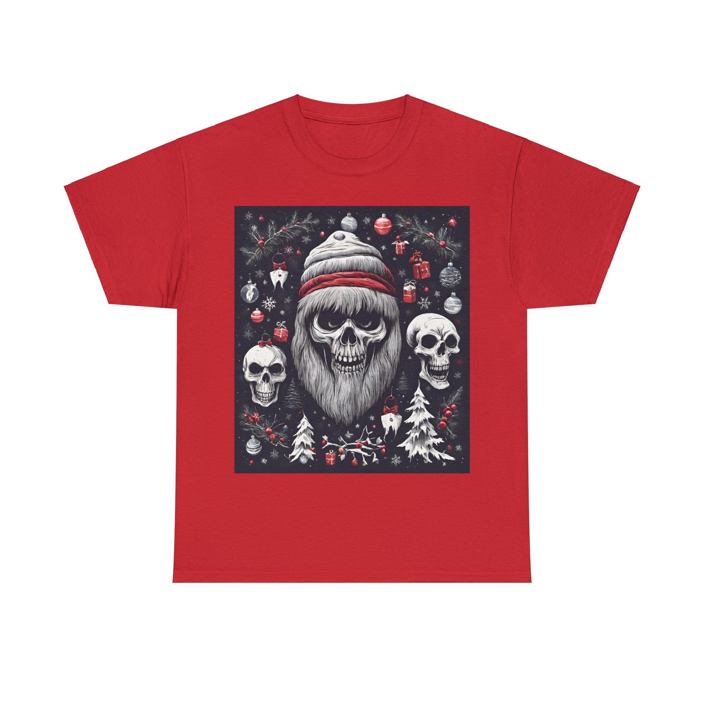 Spooky Christmas Unisex Heavy Cotton Tee