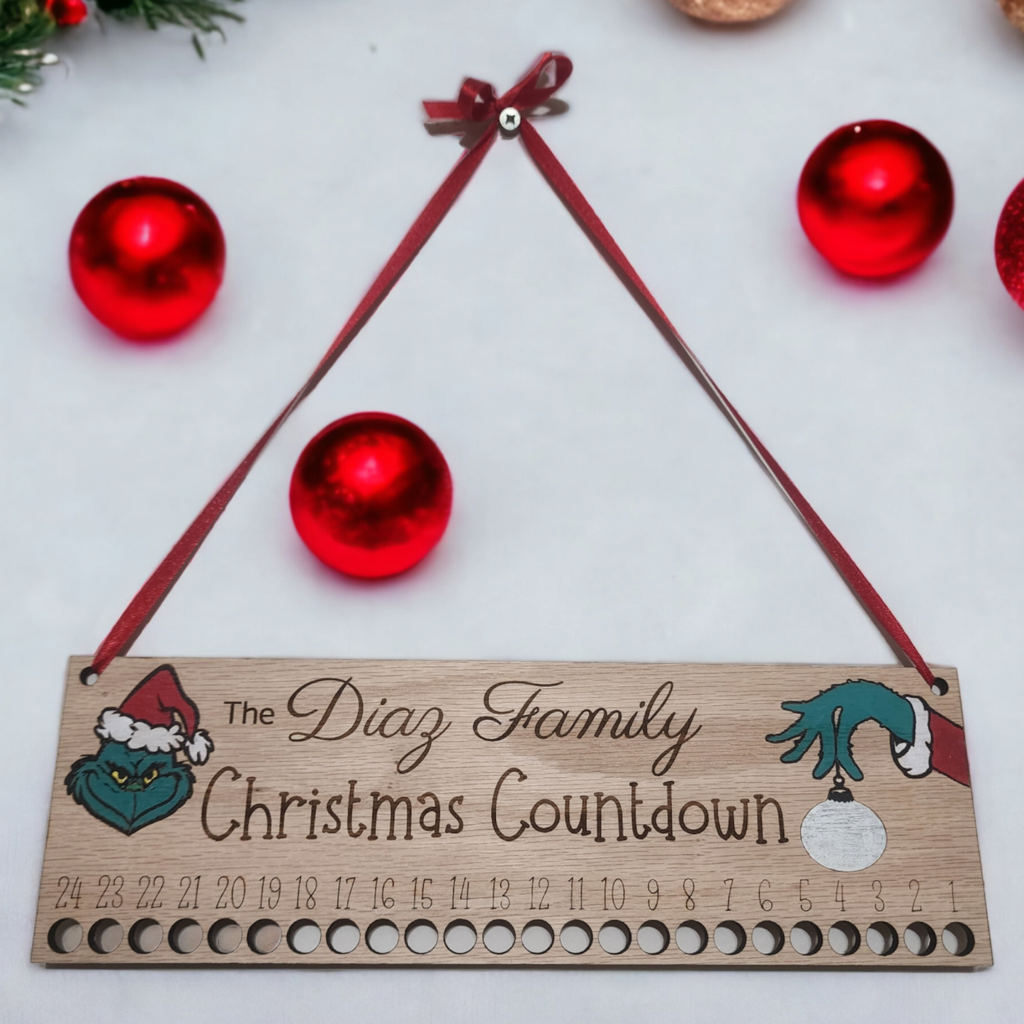 Candy Cane Christmas Count Down