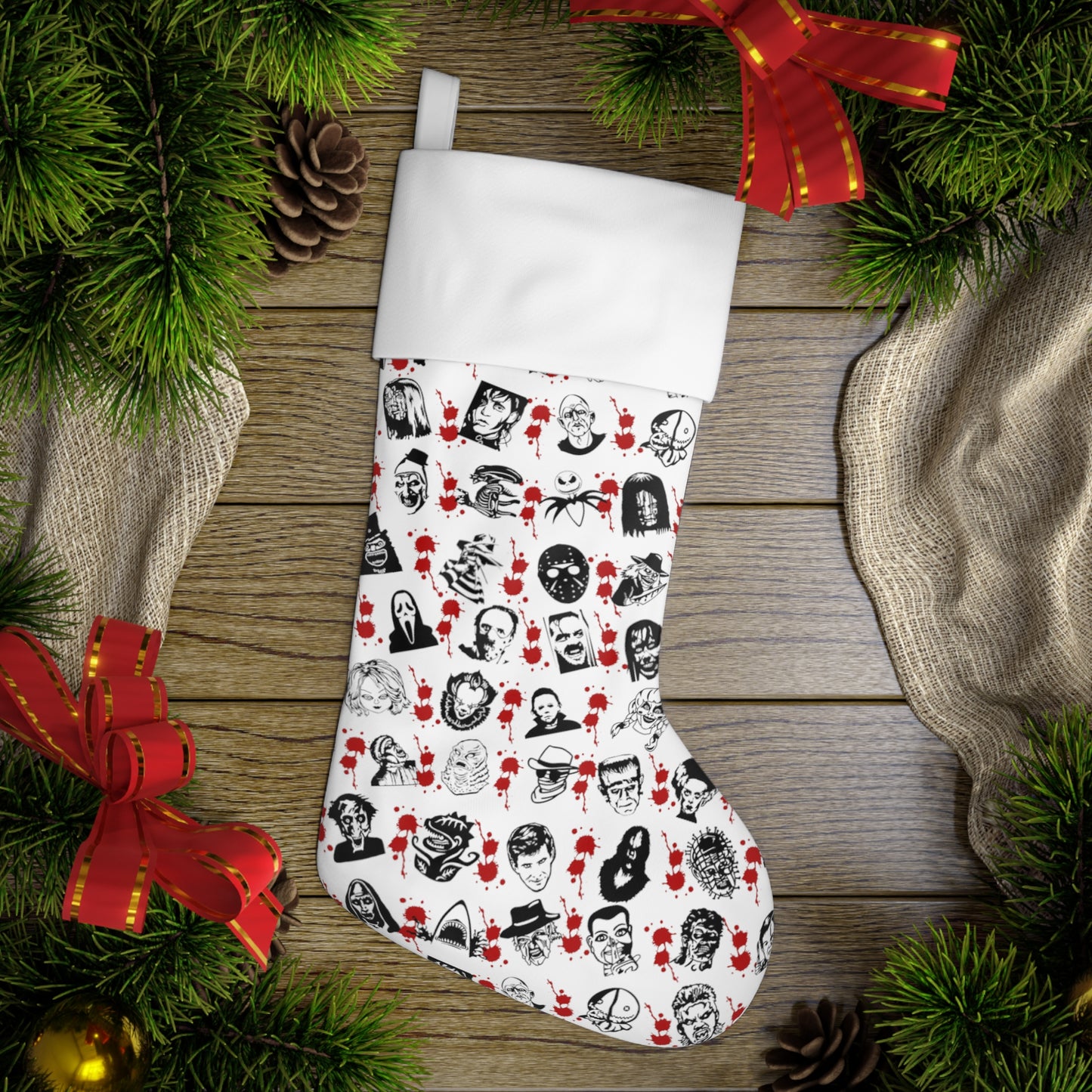 Horror Holiday Stocking