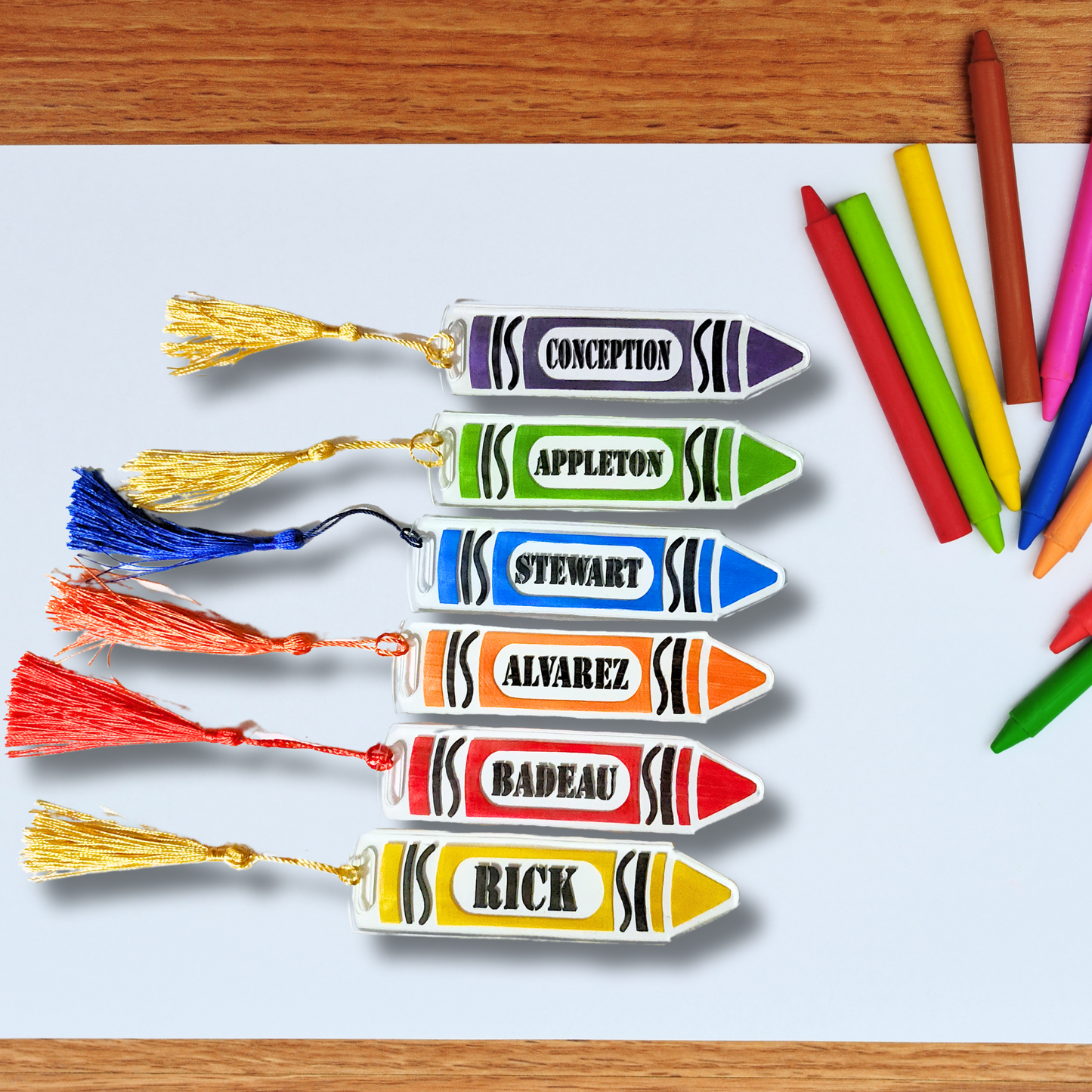 Marine Corp Crayon Eater Bookmark