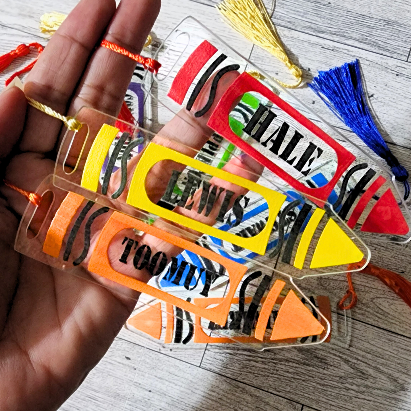 Marine Corp Crayon Eater Bookmark