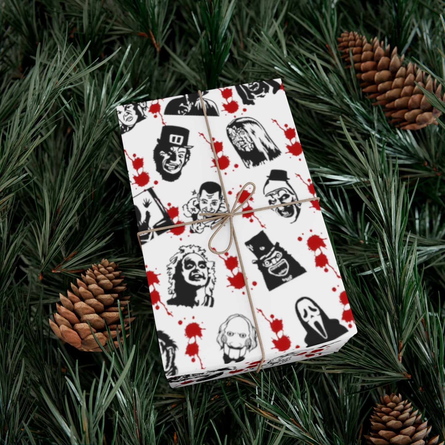 Horror Gift Wrap Papers