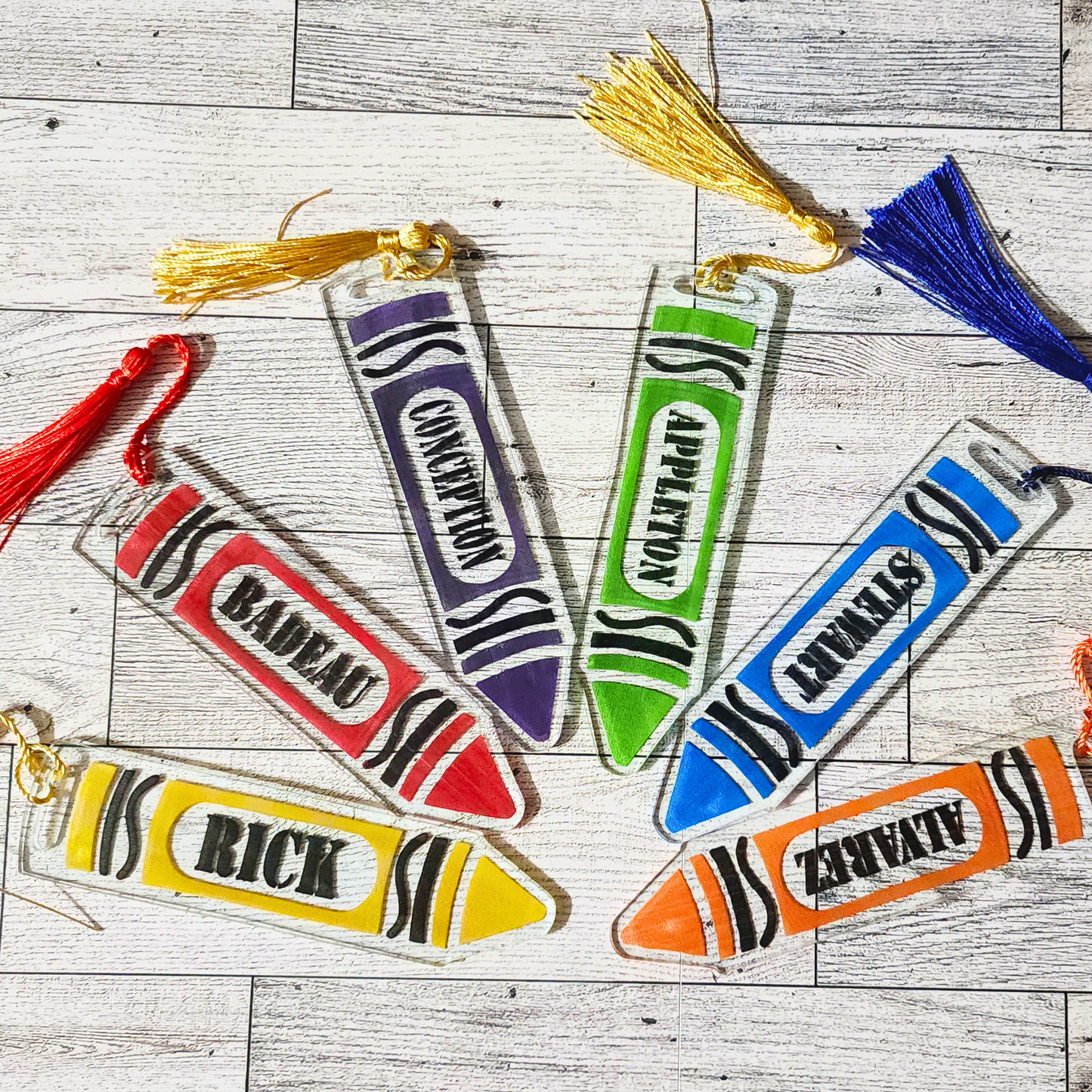 Marine Corp Crayon Eater Bookmark
