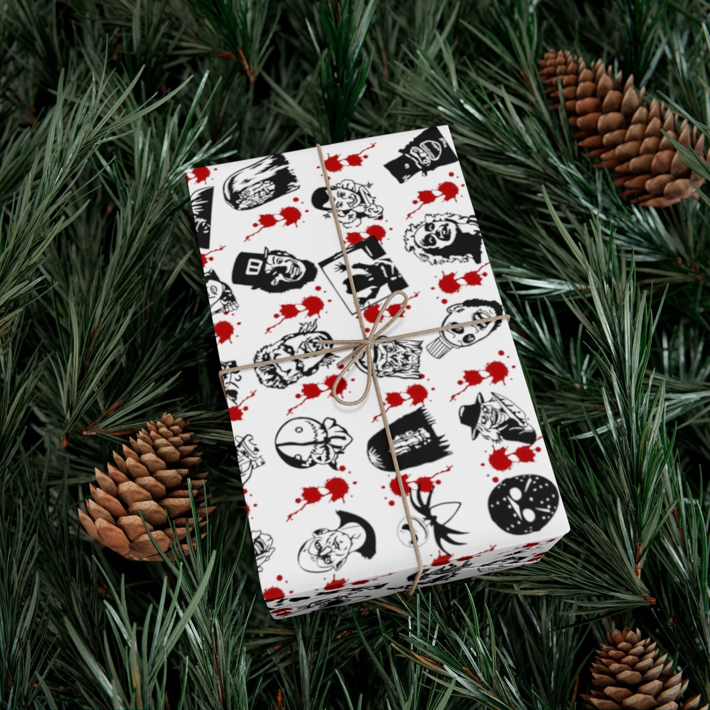 Horror Gift Wrap Papers