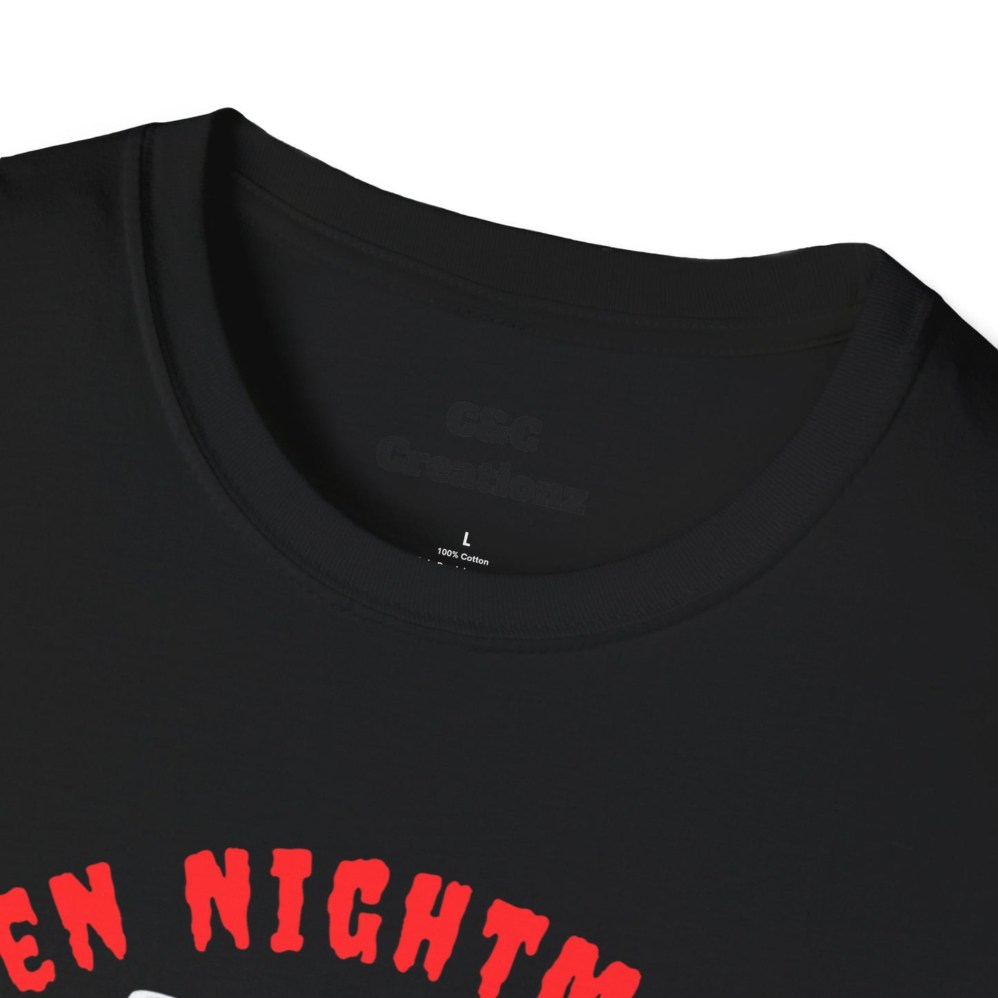 When Nightmares and Campfires Collide - Unisex Softstyle T-Shirt - Chess Shirt - Graphic Tee - Horror t-shirt