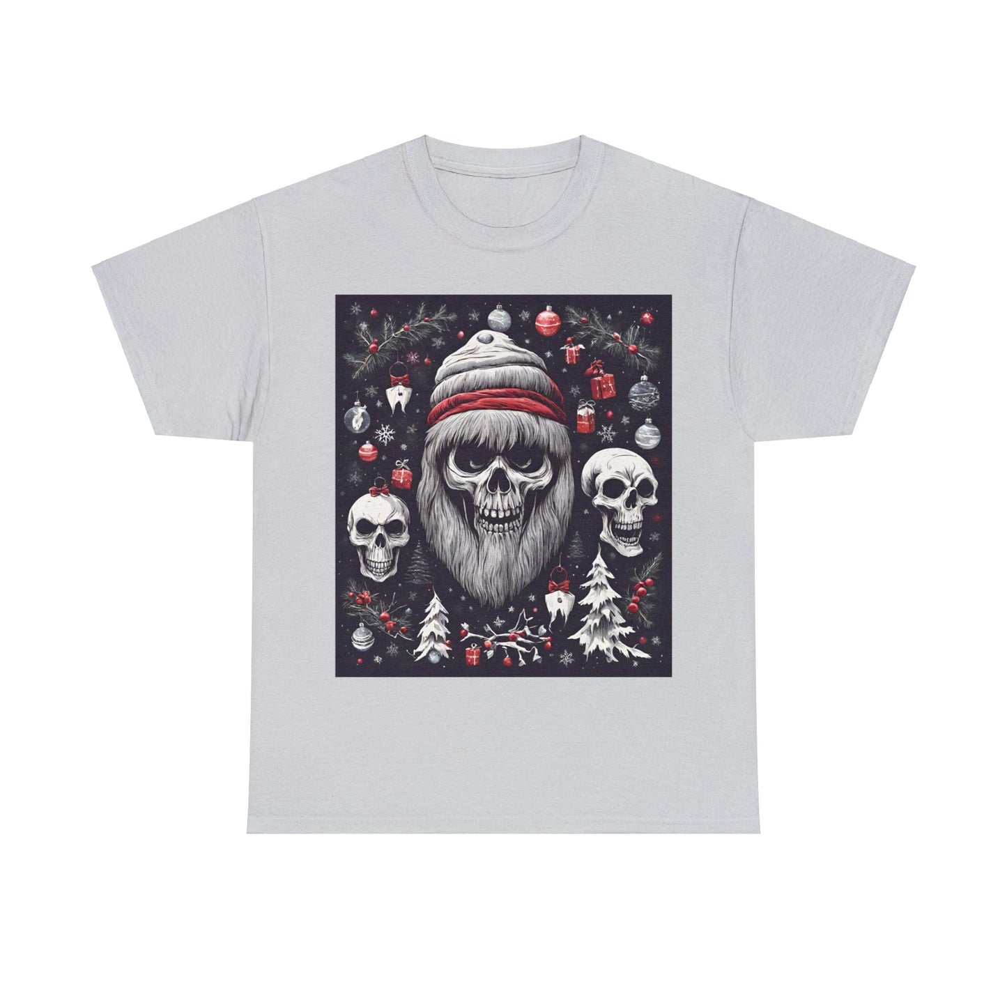 Spooky Christmas Unisex Heavy Cotton Tee