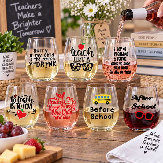 Teacher Glassware gift — Glassware photo 2