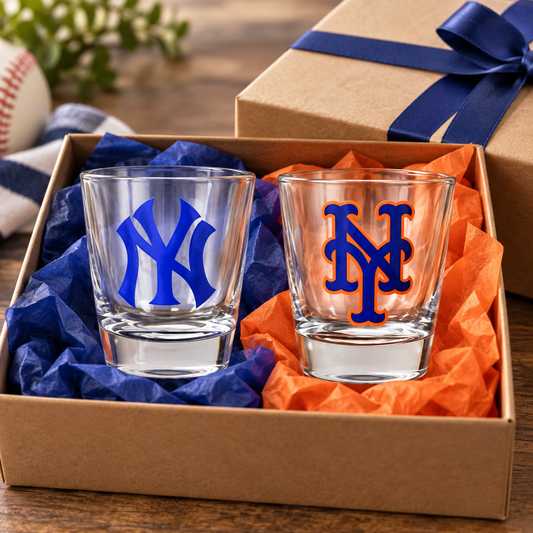 Yankees and Mets set — Glassware photo 2