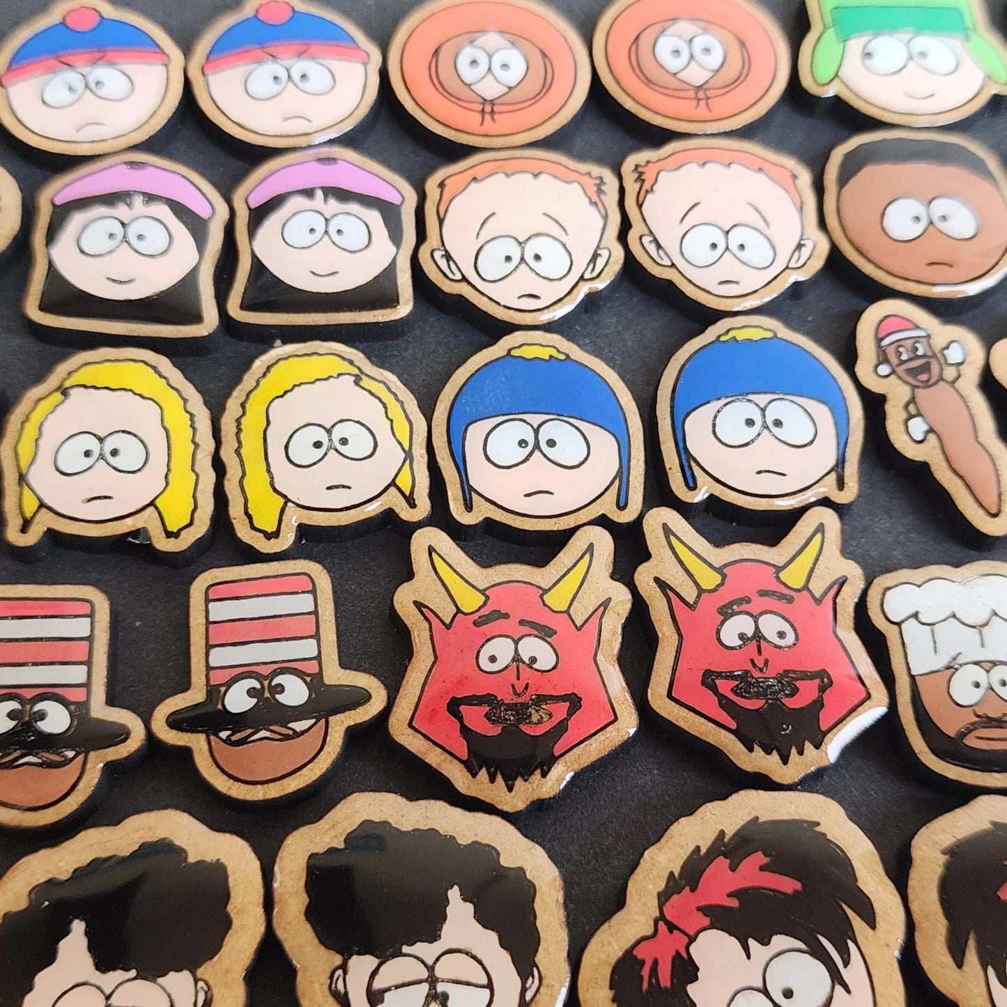 South Park Inspired Cartoon Earrings