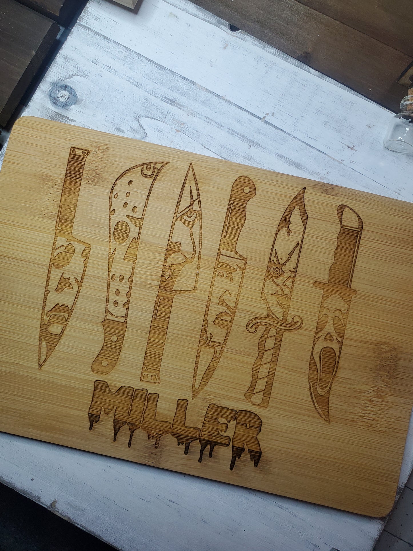 Horror Themed Cutting/ Charcuterie Board