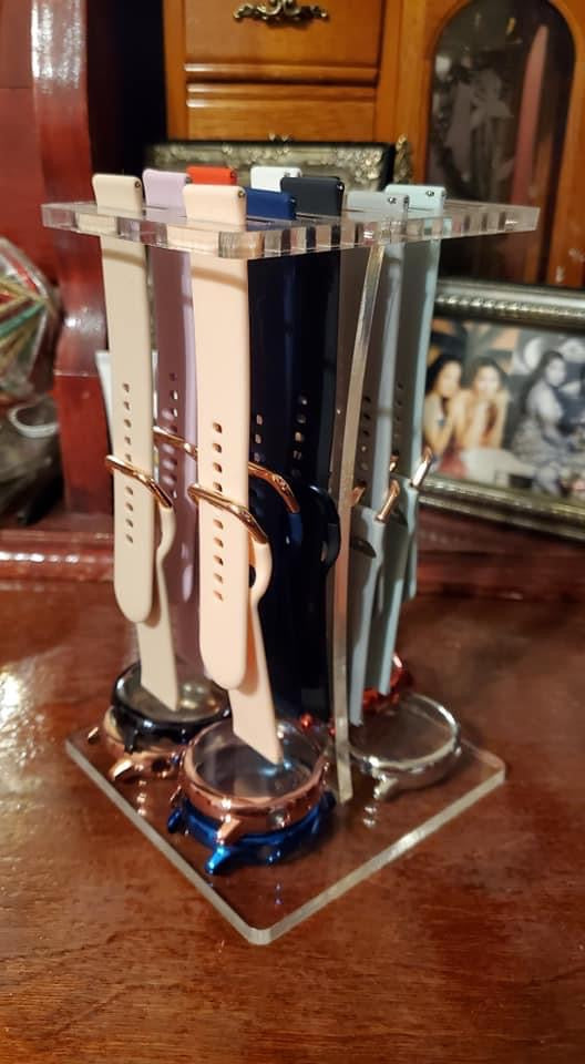 Watch Band Holder Apple and Galaxy
