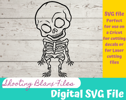 Baby Skeleton SVG