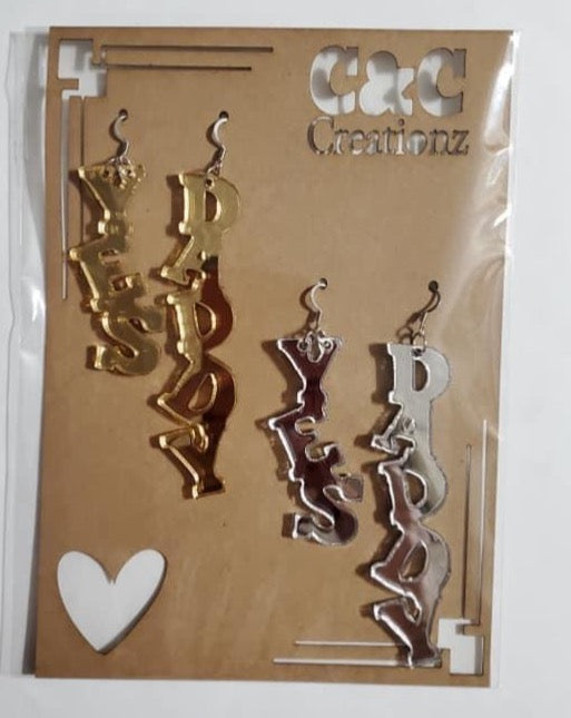 Yes Daddy Earrings