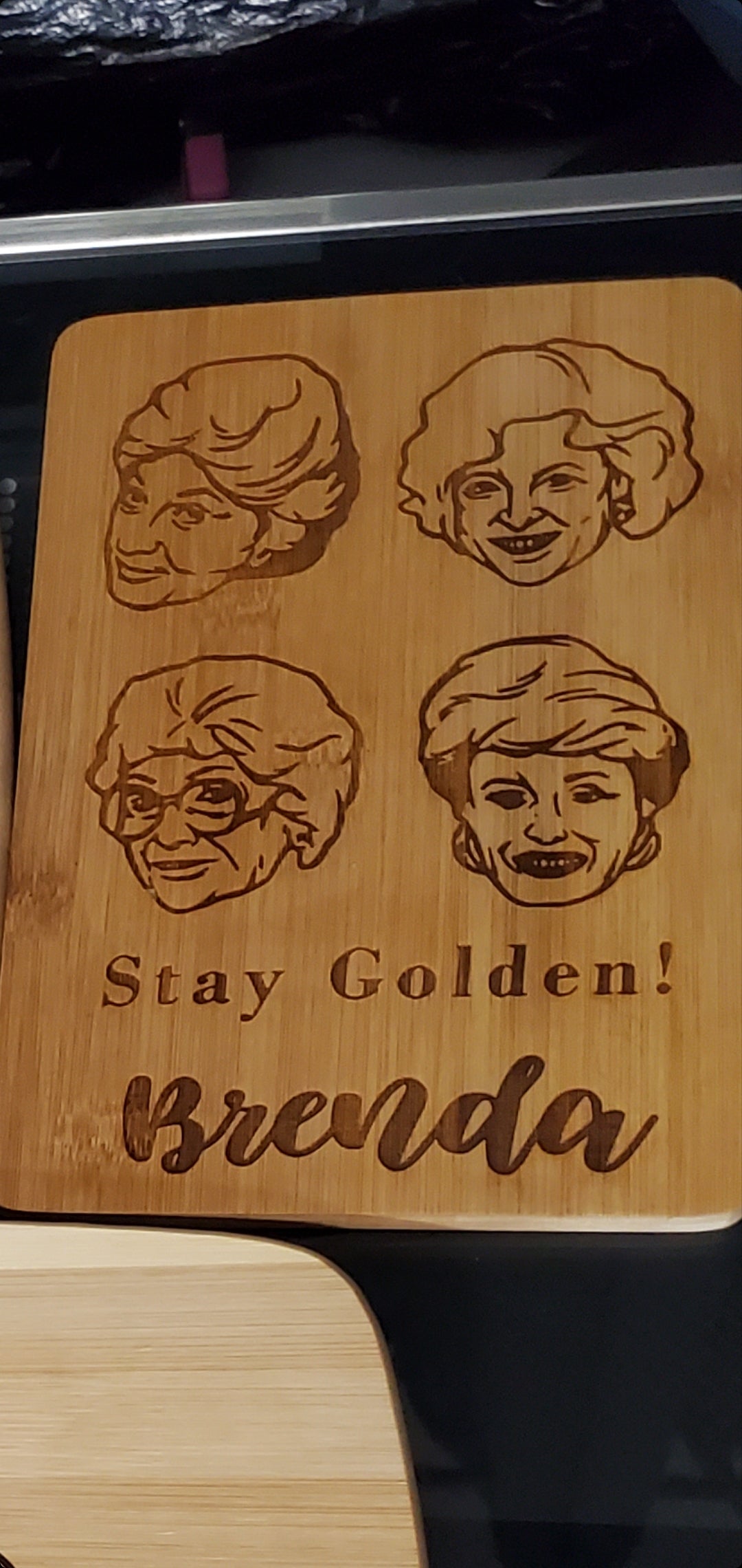 Golden Girls Themed Cutting/ Charcuterie Board