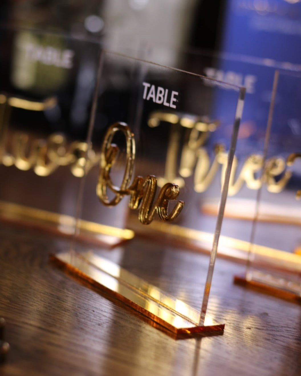 Table Numbers