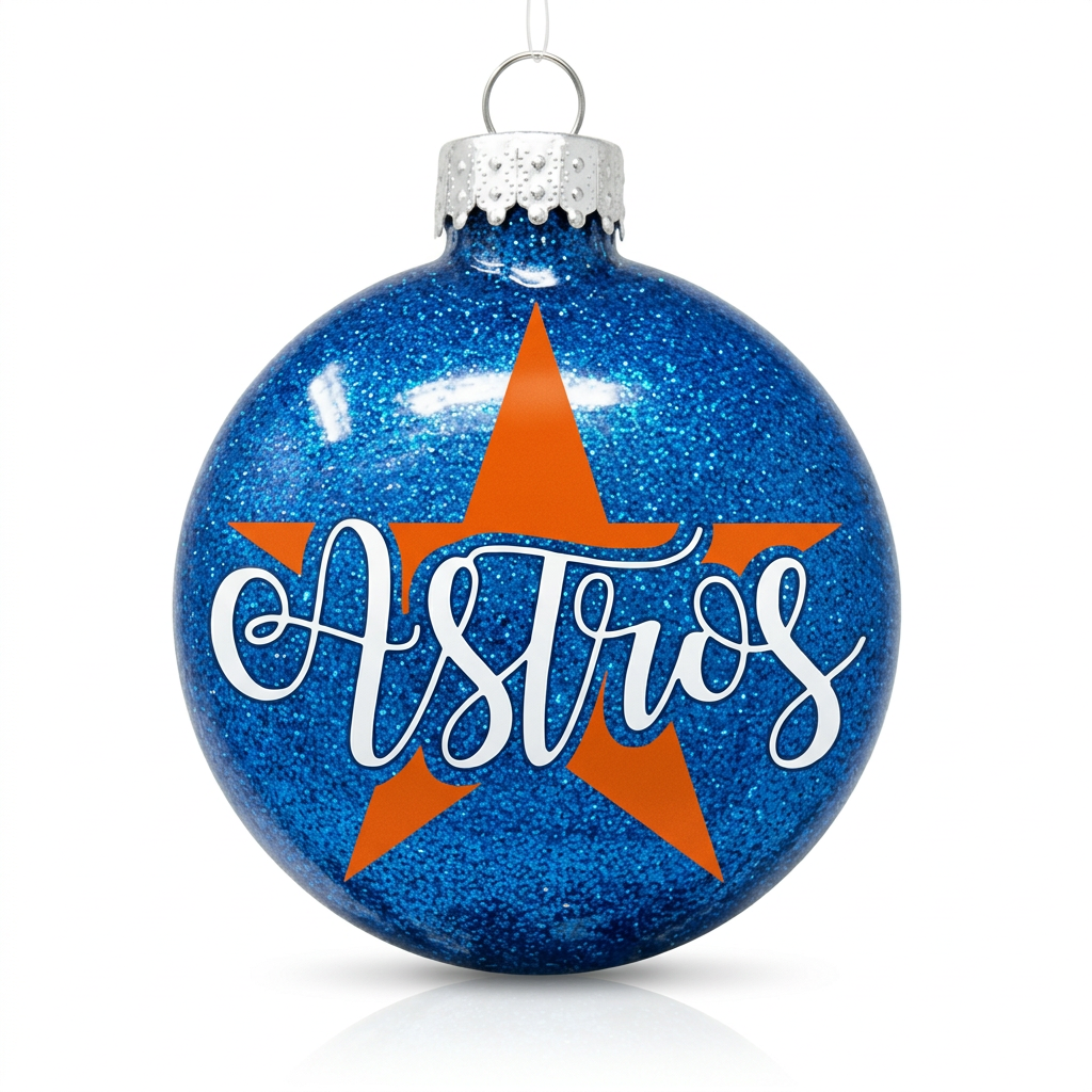 Astros Ornament, Huston Astros — C&C Creationz product photo 5
