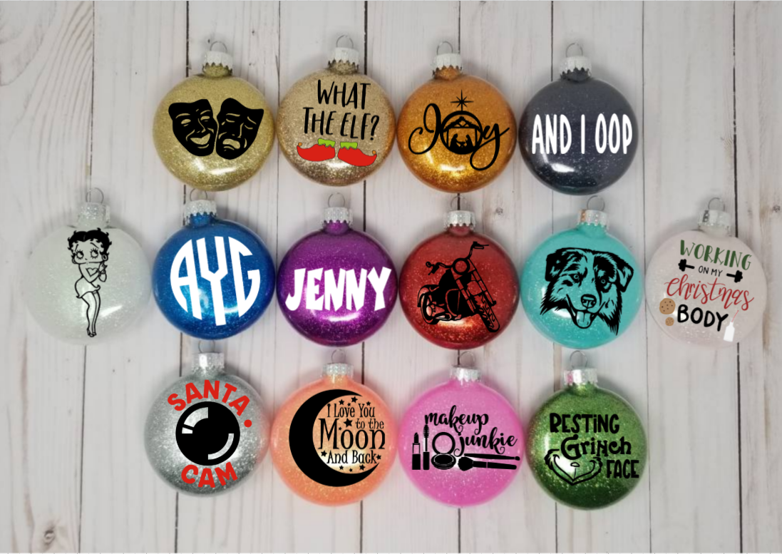 Custom ornaments discount