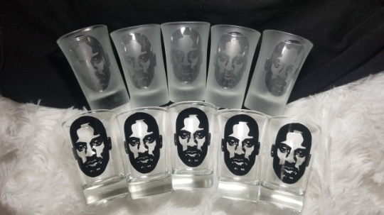 Kobe shot glass