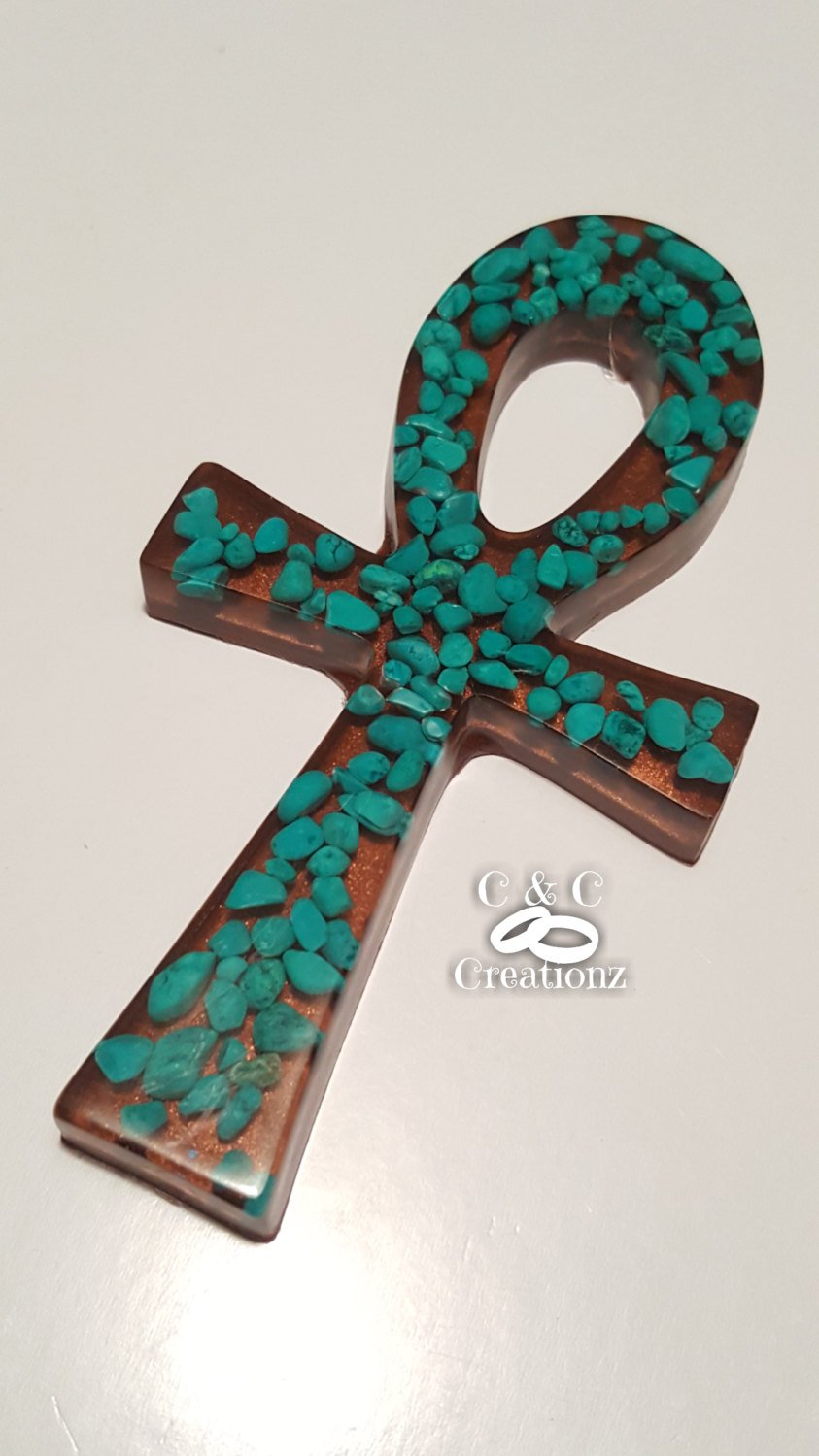 Ankh Necklace, Egyptian Jewelry, Afrocentric Jewelry, Ancient Egyptian, Egyptian Wall Art - CCCreationz