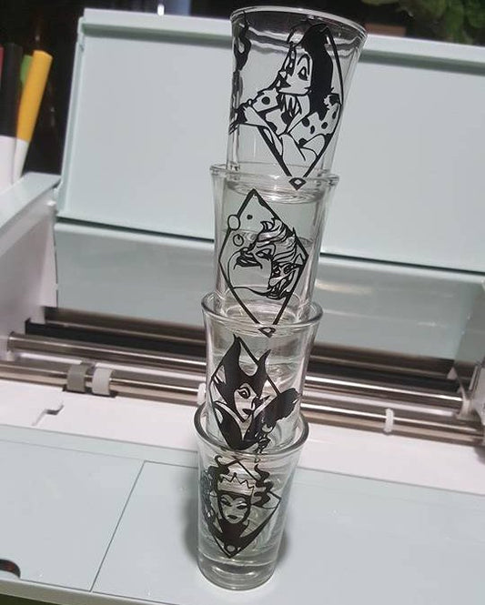 Disney Evil Mothers Descendants Glasses — Glassware photo 2