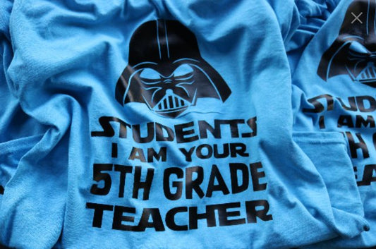 Personalized Tee for Teacher, Teacher Tee, Teacher shirt, Grade Shirt — T-Shirt photo 2