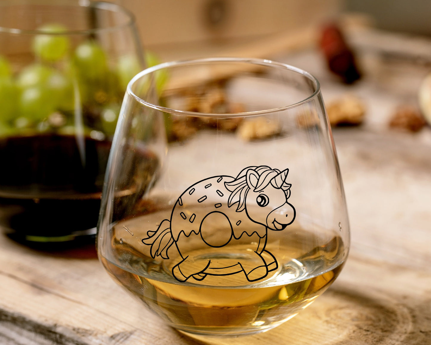 Donut Unicorn SVG file perfect for Cricut, Cameo, or Silhouette also great for laser engraving Glowforge , horse