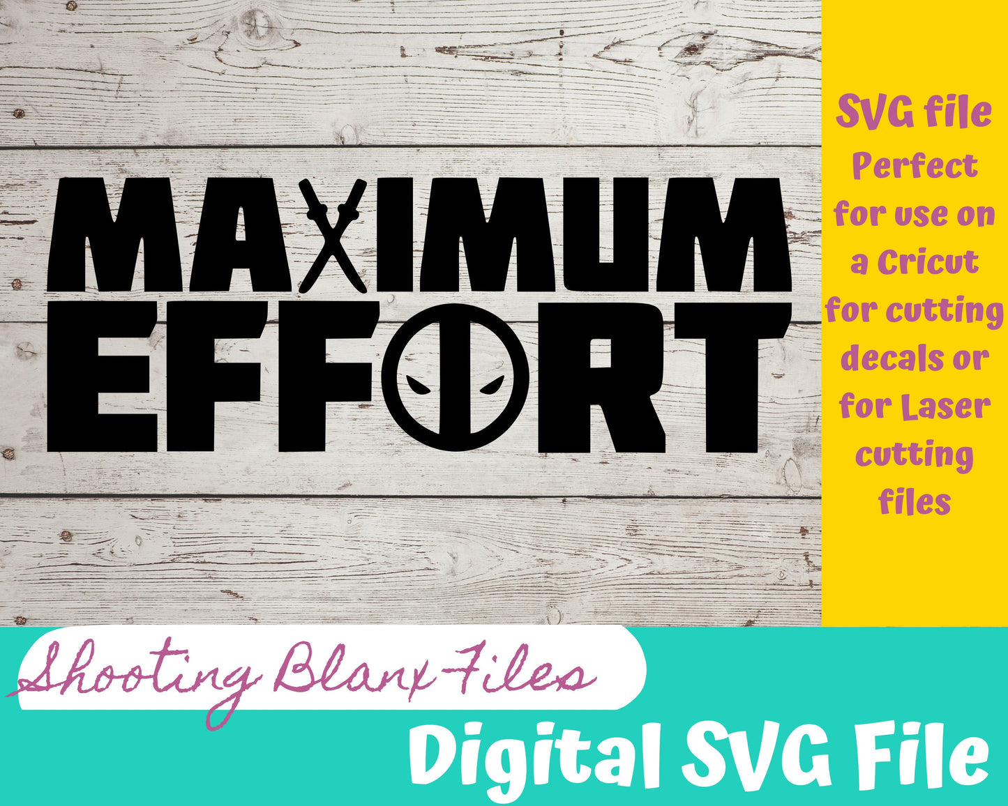 Super Hero SVG file perfect for Cricut, Cameo, or Silhouette also for laser engraving Glowforge, animal, sarcastic