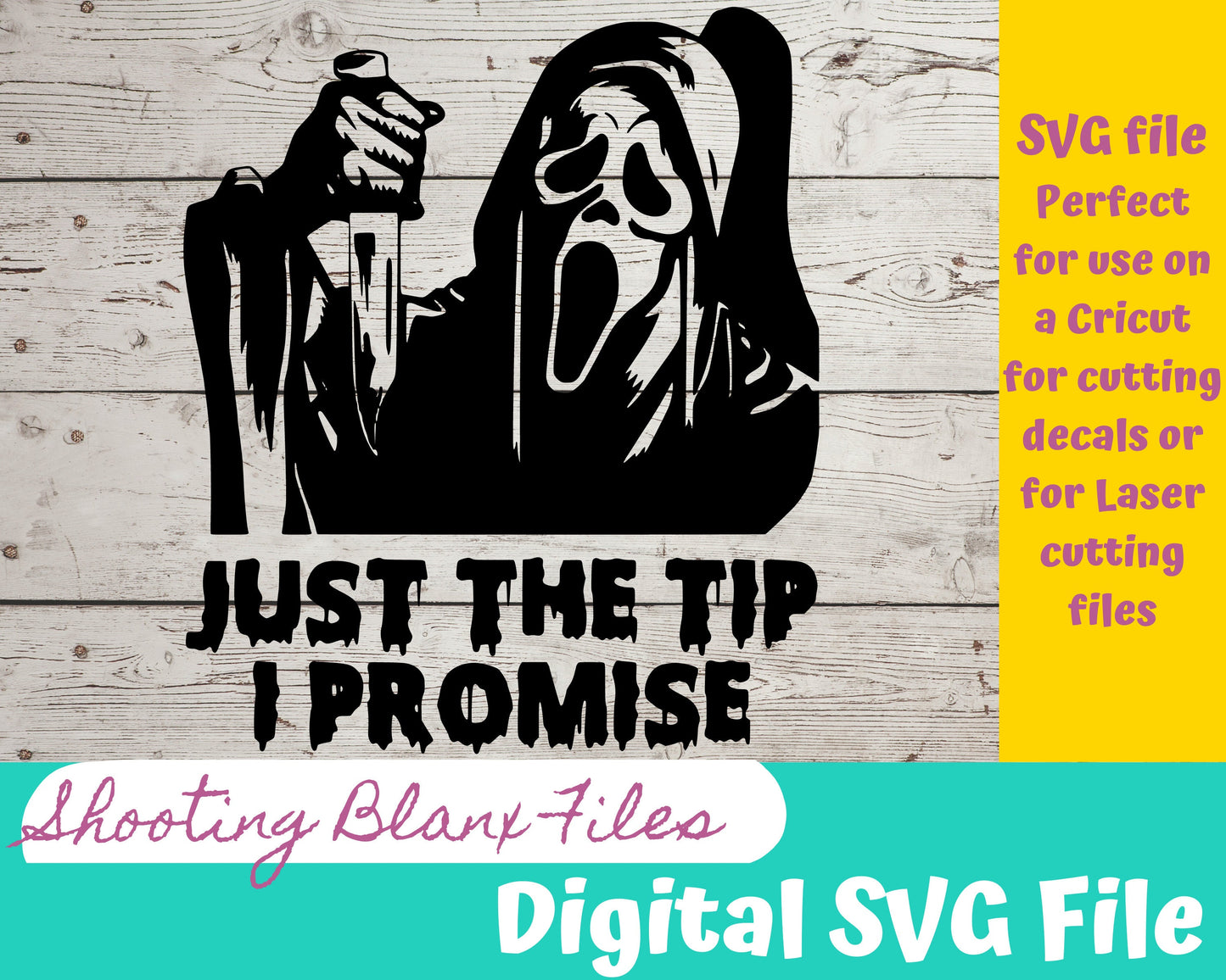 Ghost Horror SVG file perfect for Cricut, Cameo, or Silhouette also for laser engraving Glowforge, Scary, mask
