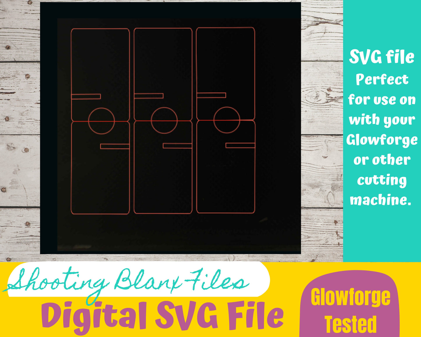 Cigar Holder SVG File only Glowforge File, Cigar Bar, Home Bar, Bar Decor