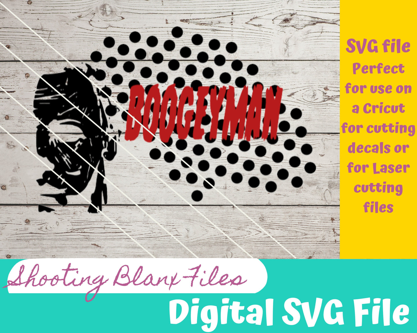 Michael Halloween Hat SVG File - For Cricut or cutting file