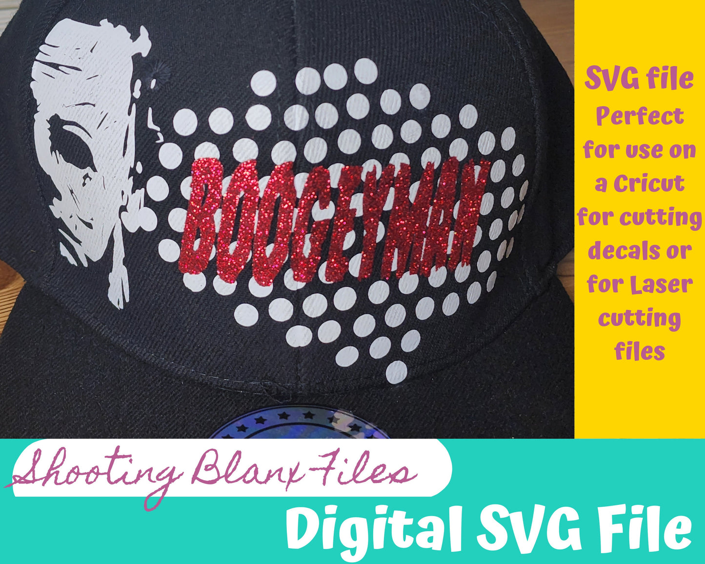 Michael Halloween Hat SVG File - For Cricut or cutting file