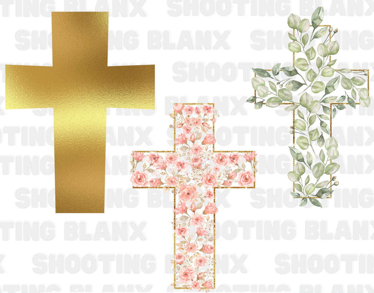 Cross PNG files for sublimation or for creating printable art shirt art — digital design preview 5