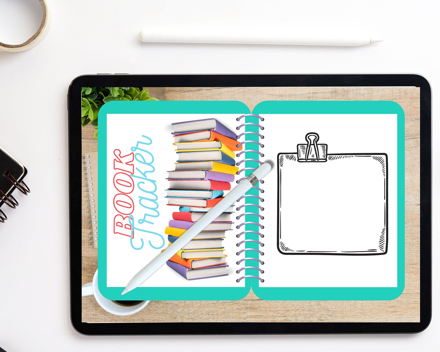 Book Tracker 6 Different Template/ Book or Movie tracker / Digital Tracker / Bujo / Journal / Digital template / Journal Page layout