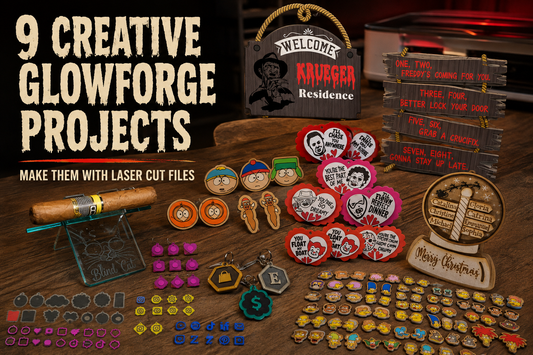 9 Creative Glowforge Projects to Make With Laser Cut Files