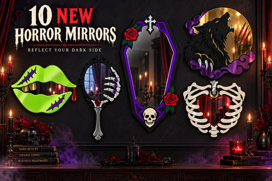 10 New Horror Mirrors for a Killer Gothic Room Makeover