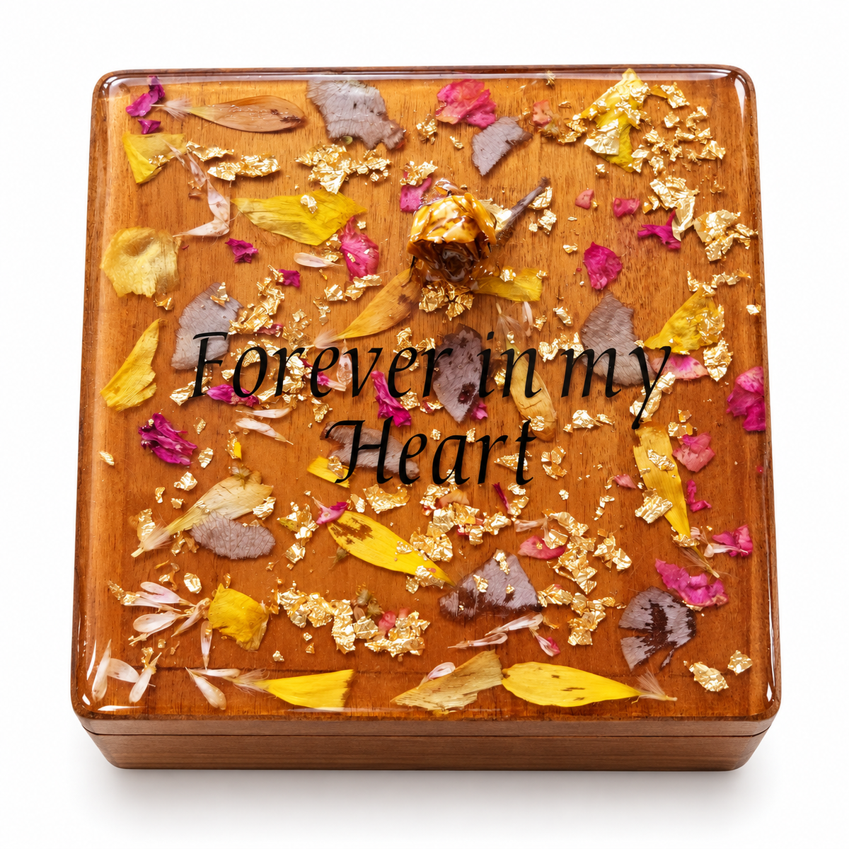 In Loving Memory Cremation Jewelry Box — Memory Keepers photo 1