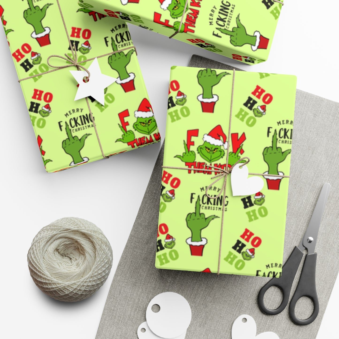Grinch Christmas Wrapping Paper