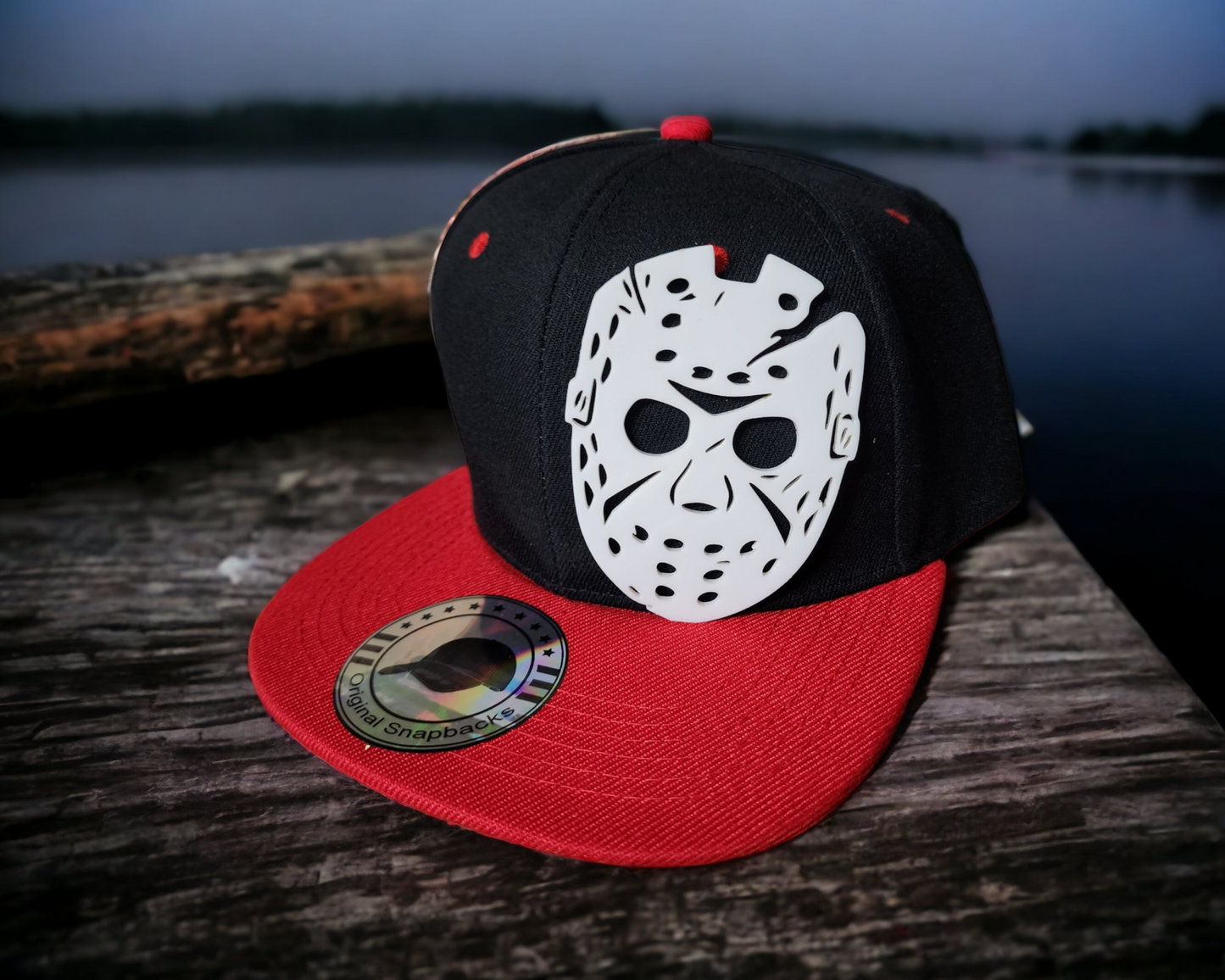 Jason Voorhees Friday the 13th acrylic hat, snapback