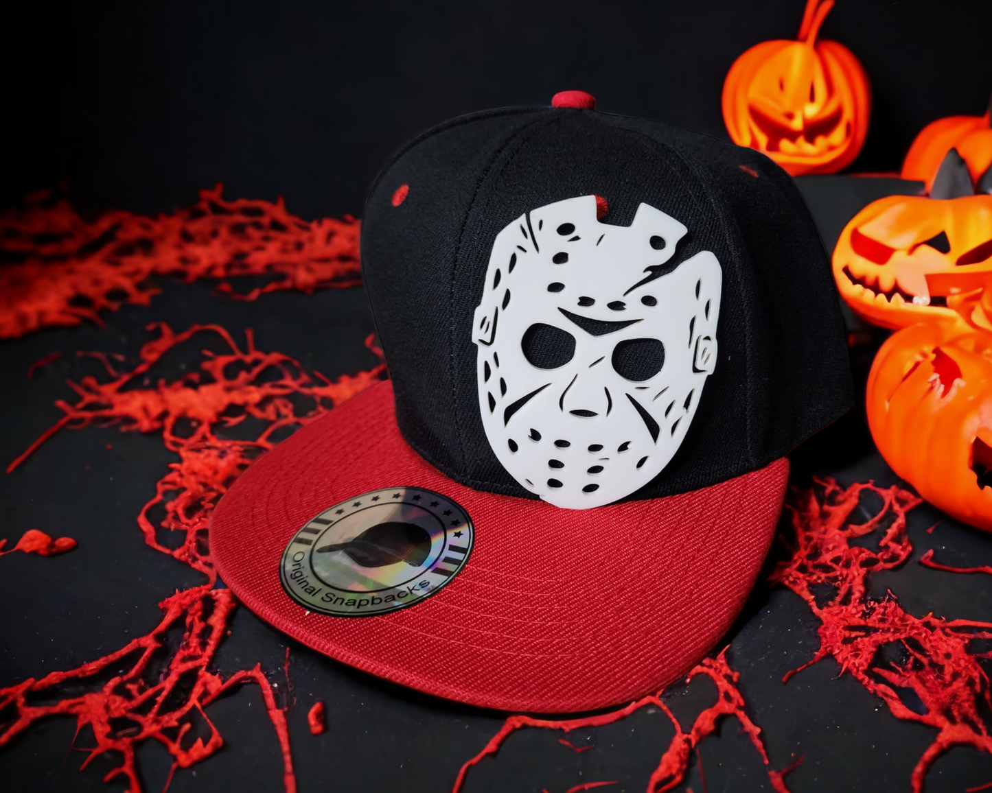 Jason Voorhees Friday the 13th acrylic hat, snapback