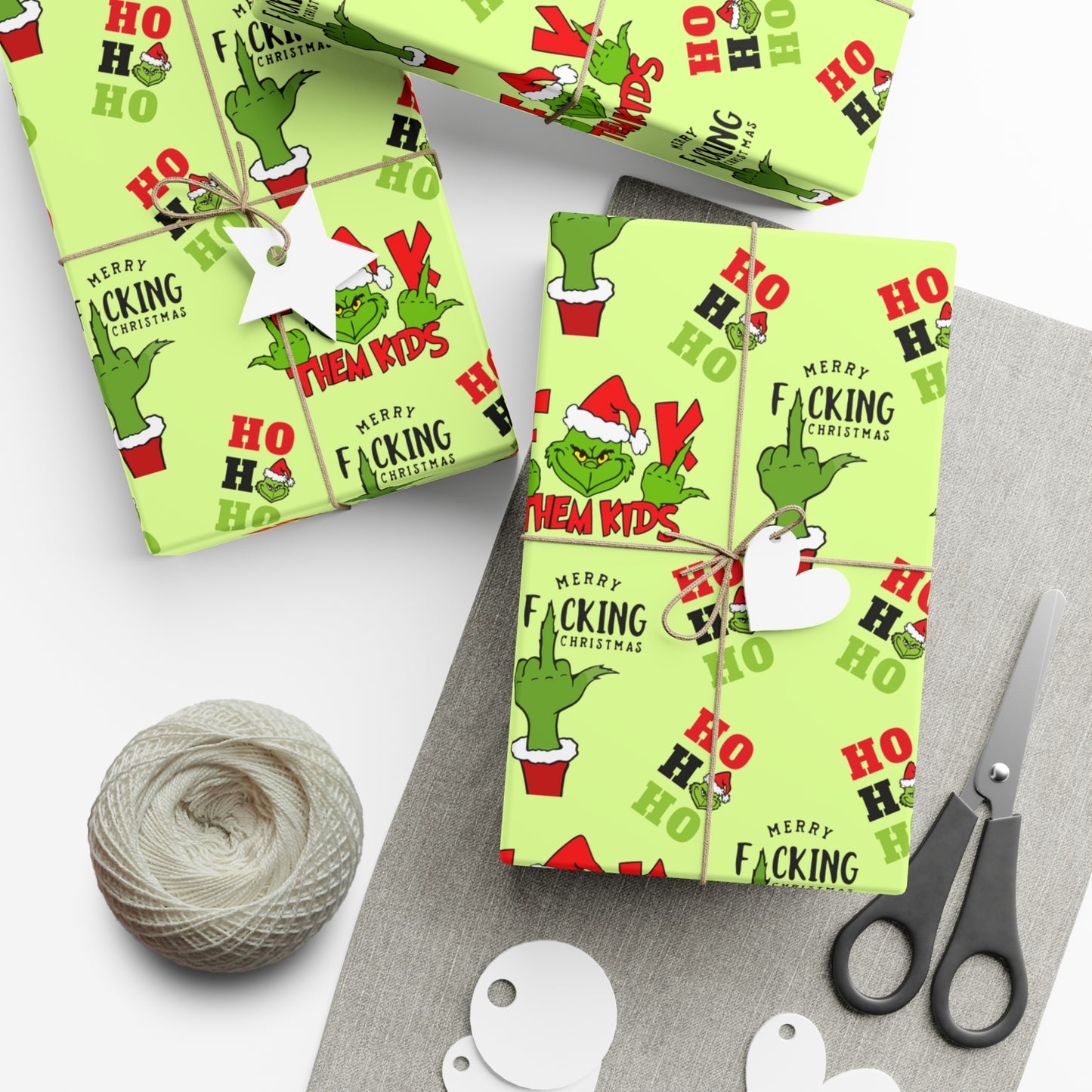 Grinch Christmas Wrapping Paper