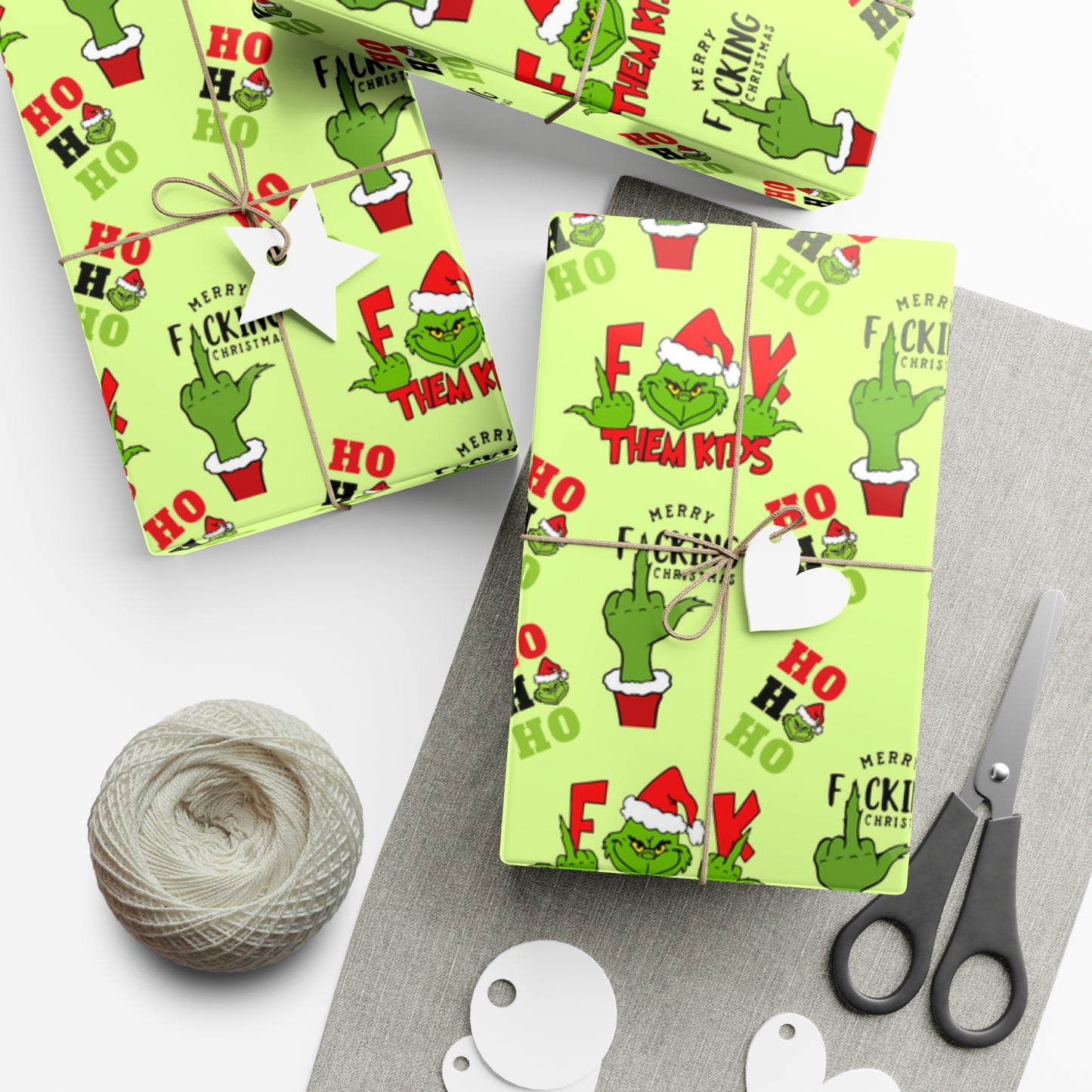 Grinch Christmas Wrapping Paper