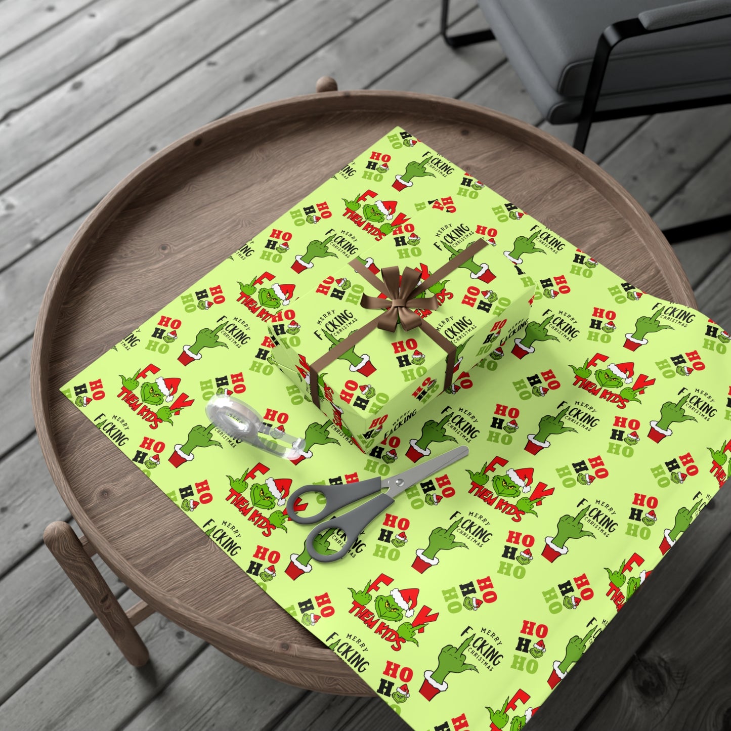 Grinch Christmas Wrapping Paper
