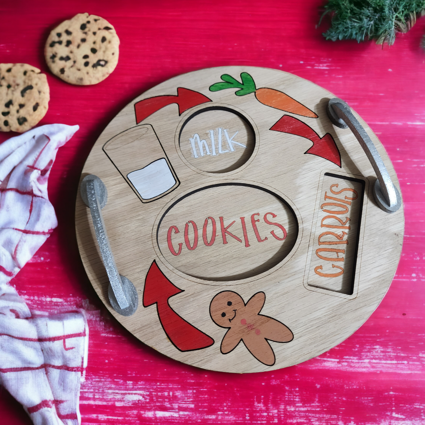 Santa Tray Plate