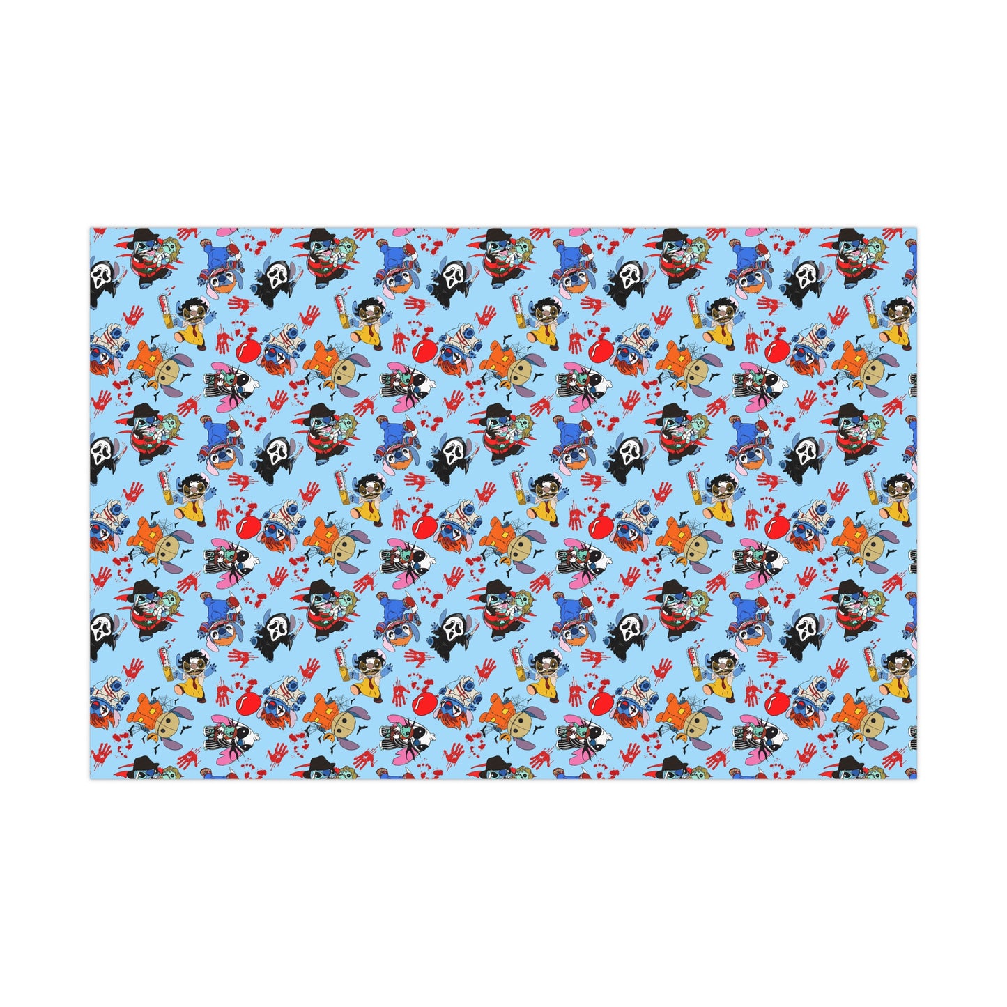 Stitch Horror Wrapping Paper