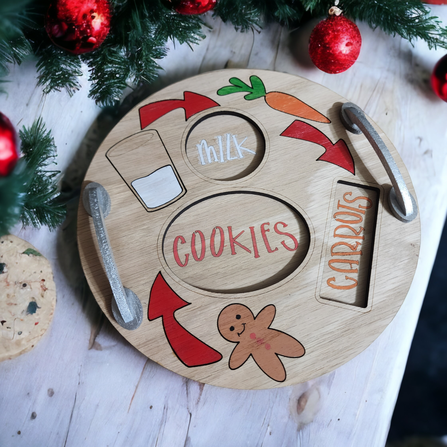 Santa Tray Plate