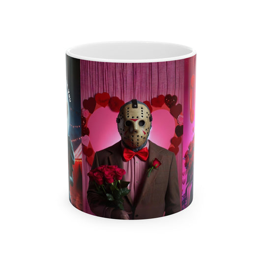 Bloody Valentine Horror Ceramic Mug 11oz