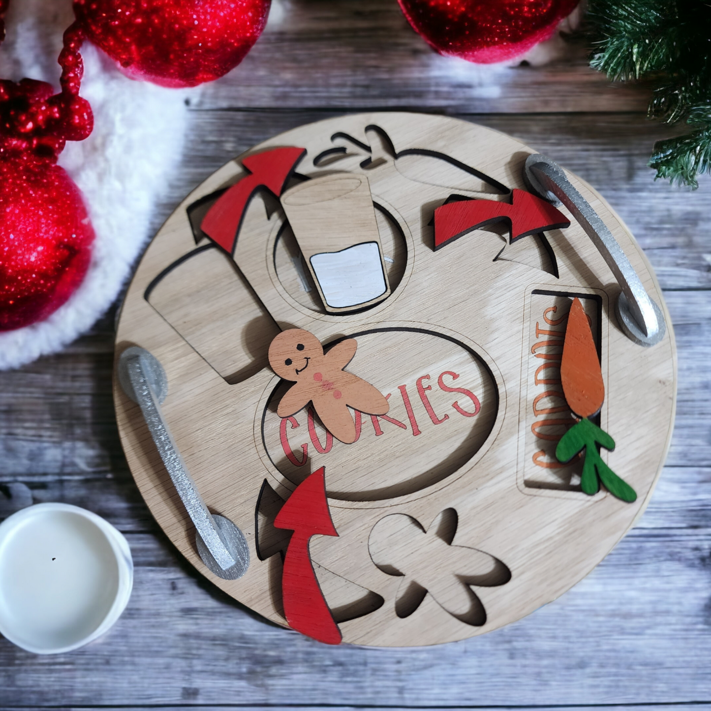 Santa Tray Plate