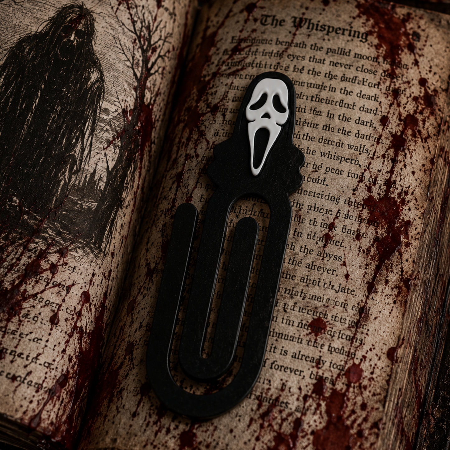 Horror Character Paperclip Bookmarks – Chucky, Michael Myers, Ghostface & The Nun